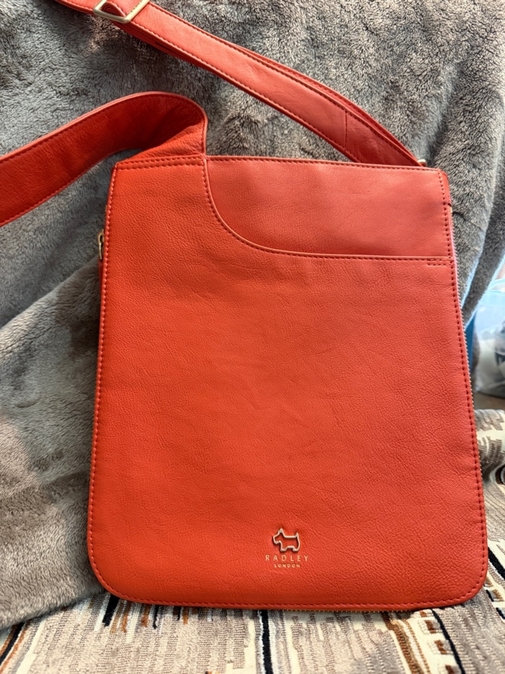 RADLEY LONDON Orange Leather exterior Crossbody